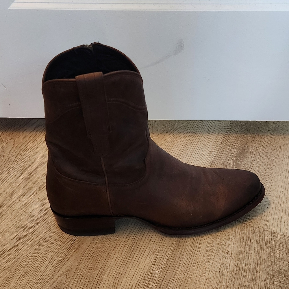Men's TECOVAS Dean Zipper Boots - Picture 14 of 15
